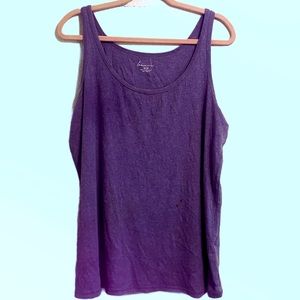 Purple tank top